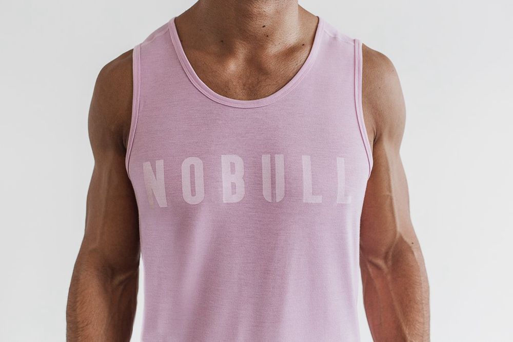 Débardeurs NOBULL Homme Rose - NOBULL,France (0748-TBCMZ)